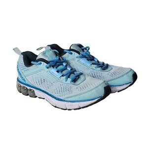 Reebok Womens ZigTech Blue Athletic Running Shoes Size 7